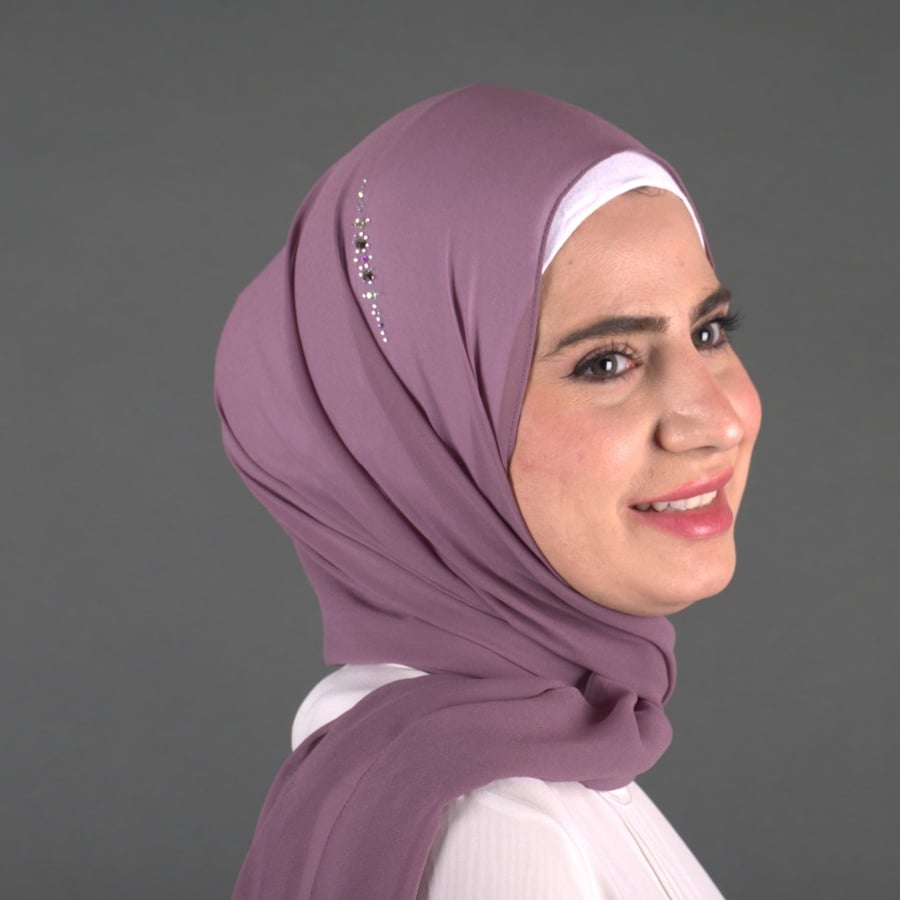 حجاب جوري شيفون يستراس