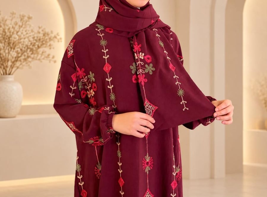 شرشف صلاة كرم مزركش