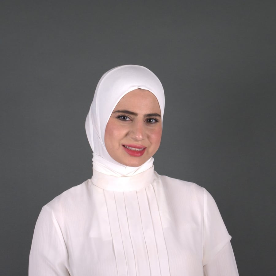حجاب طباقي  بالوان ناعمة شالاتي