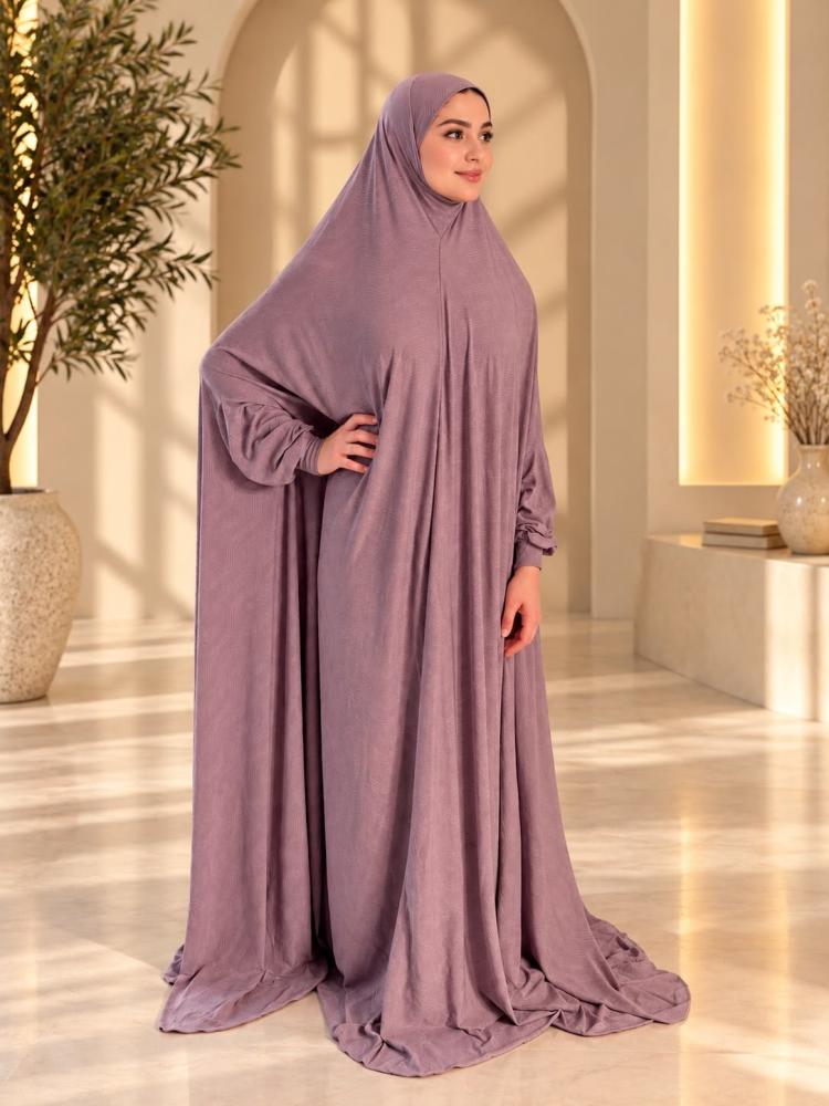 شرشف صلاة كرم دبل كلوش سادة