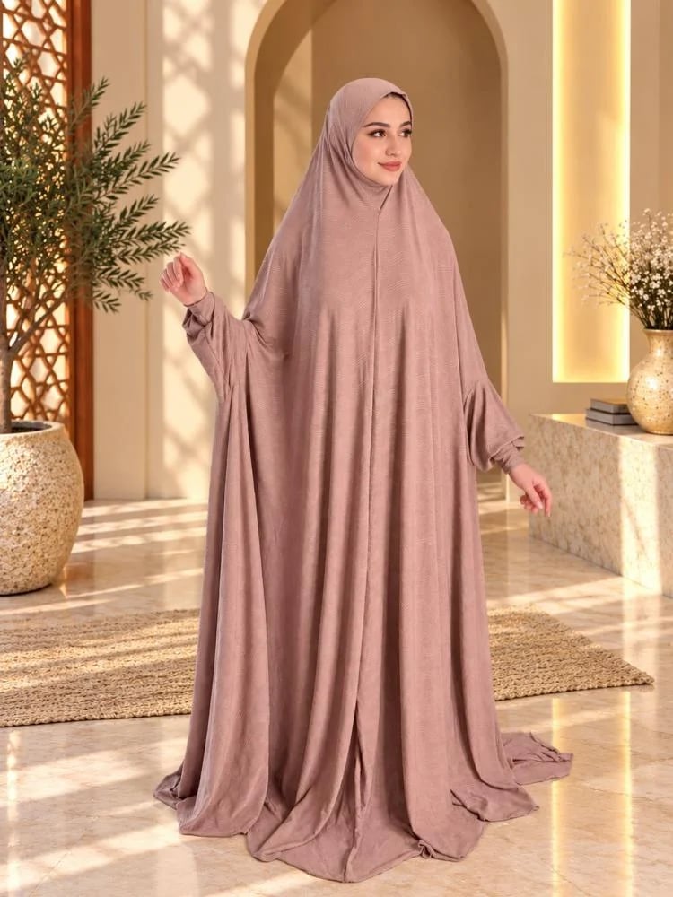 شرشف صلاة كرم دبل كلوش سادة