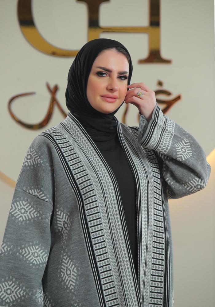 بشت غنى حجاب صوف سدو