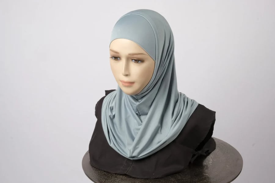 حجاب قطعتين ليكرا ثبات وراحة طول اليوم