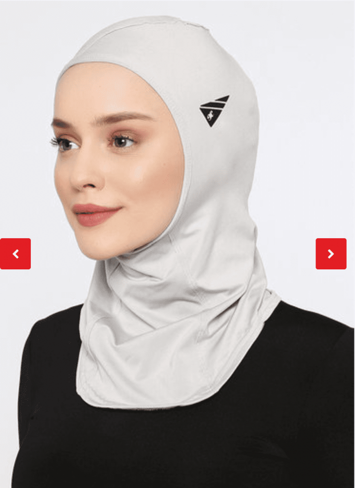 حجاب رياضي ليكرا قطعة واحدة