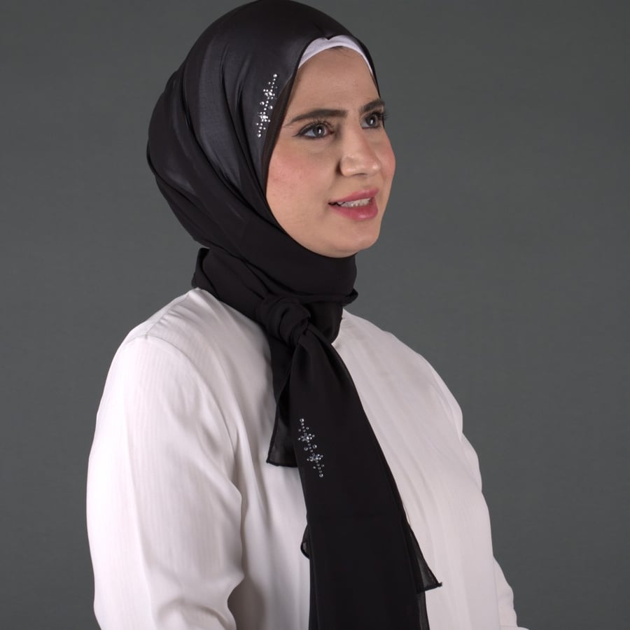حجاب جوري شيفون يستراس