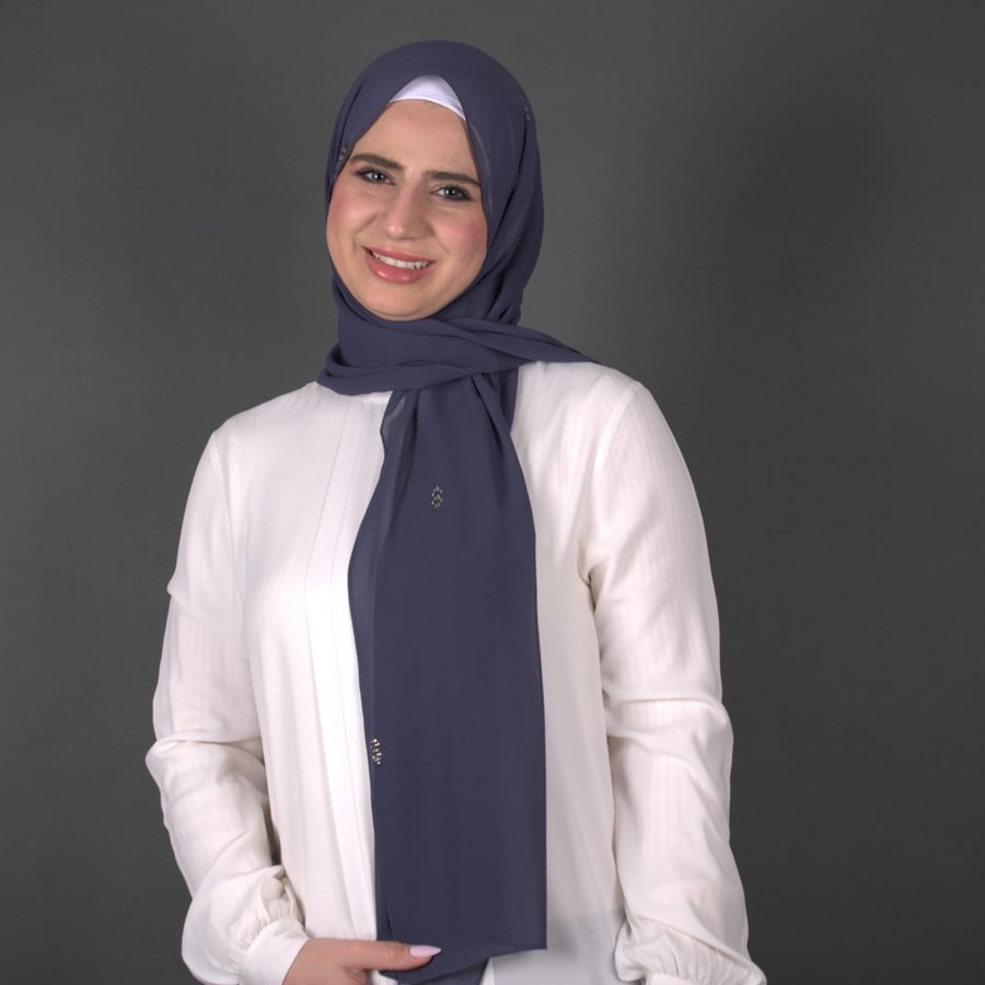 حجاب جوري شيفون يستراس