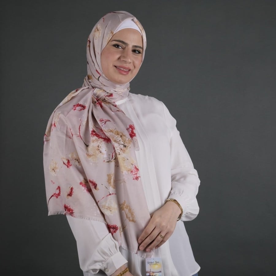 طرحة قطن شهري شال مورد