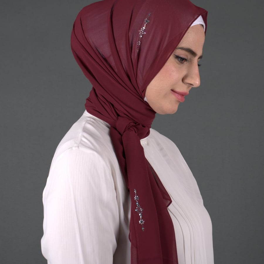 حجاب جوري شيفون يستراس