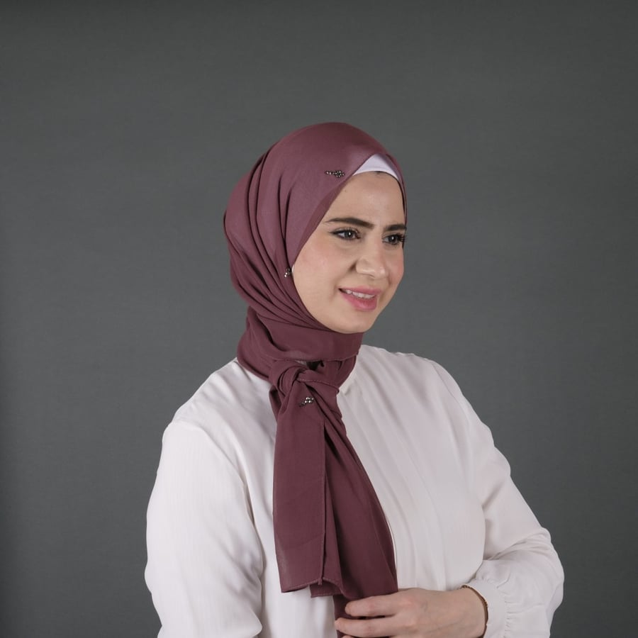 حجاب جوري شيفون يستراس