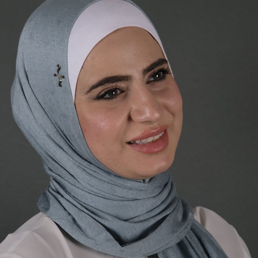 طرحة نايا قطن بستراس