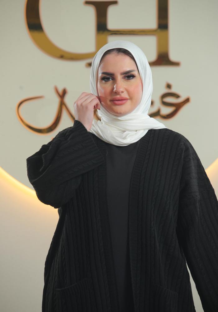 بشت غنى حجاب صوف مجدل