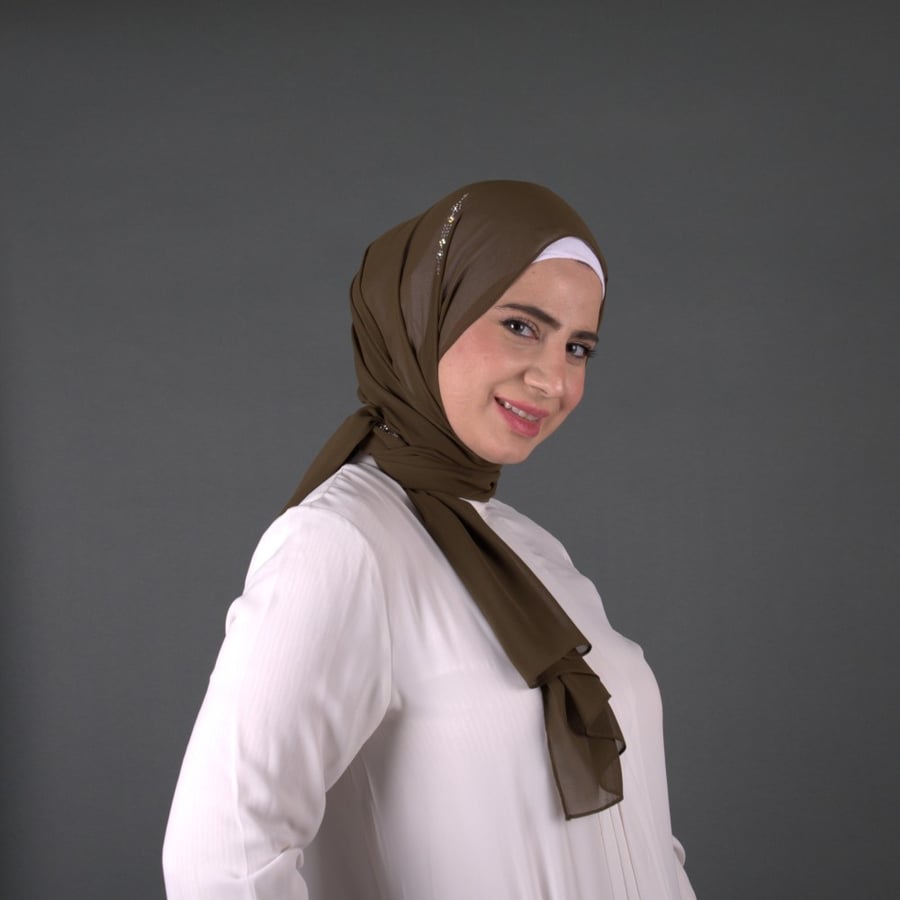 حجاب جوري شيفون يستراس