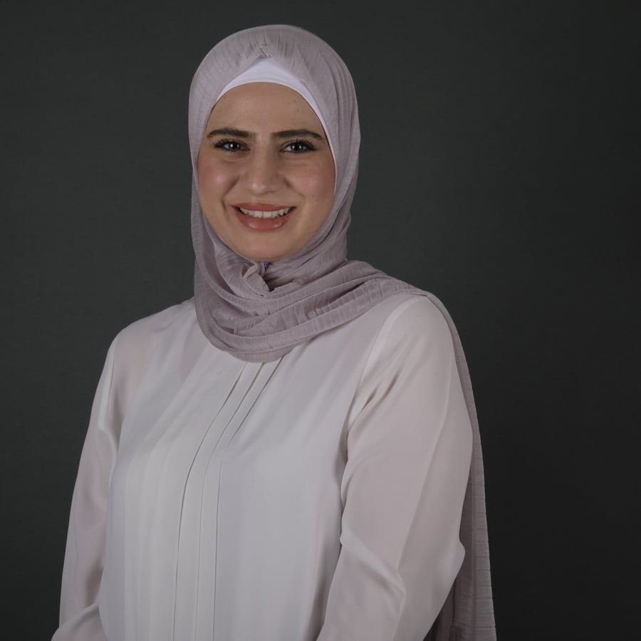 طرحة كويتية شيفون بليسيه ستايل ناعم بلمسة عصرية