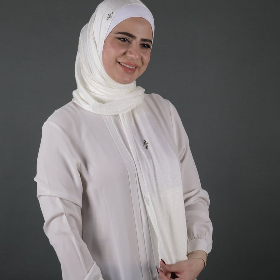 طرحة نايا قطن بستراس
