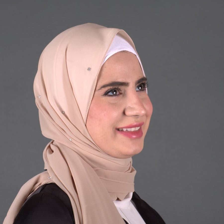 حجاب جوري شيفون يستراس