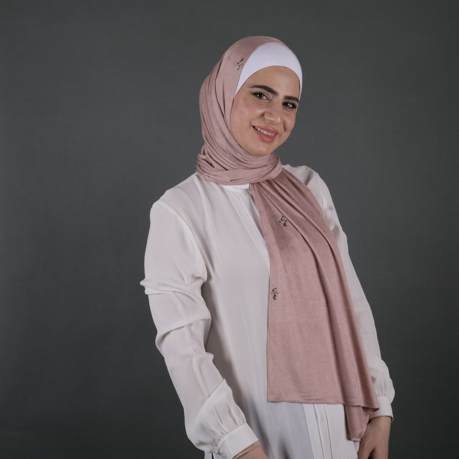 طرحة نايا قطن بستراس