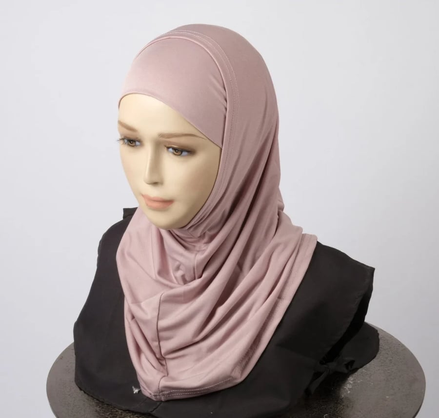 حجاب قطعتين زبدة