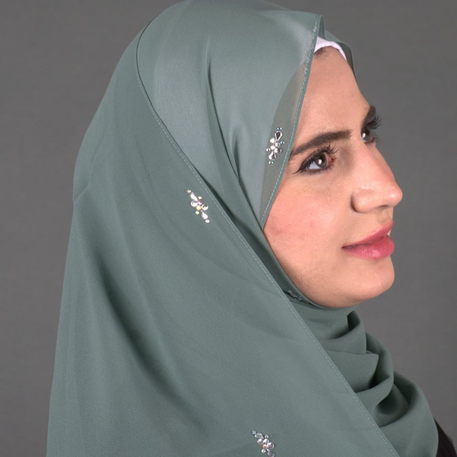 حجاب جوري شيفون يستراس