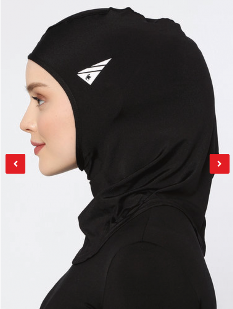 حجاب رياضي ليكرا قطعة واحدة