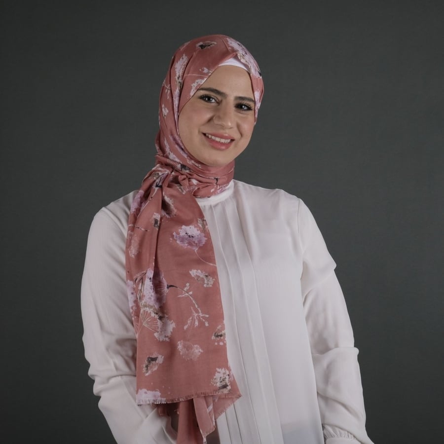 طرحة قطن شهري شال مورد