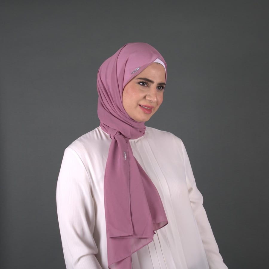 حجاب جوري شيفون يستراس