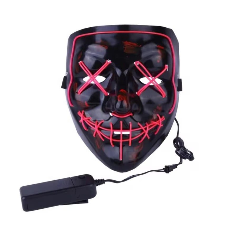 Glow-in-the-dark Mask in Red