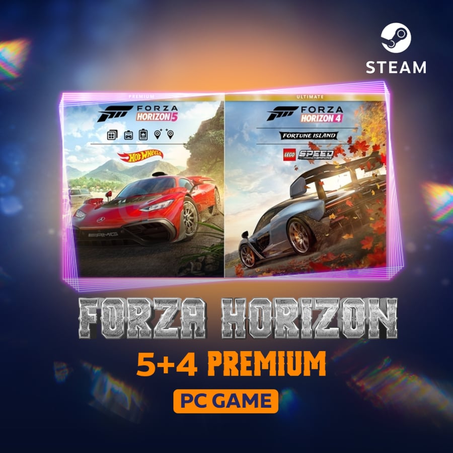 فورزا هورايزن 4+5 اعلى نسخة | Forza Horizon 5+4 Premium Edition ستيم