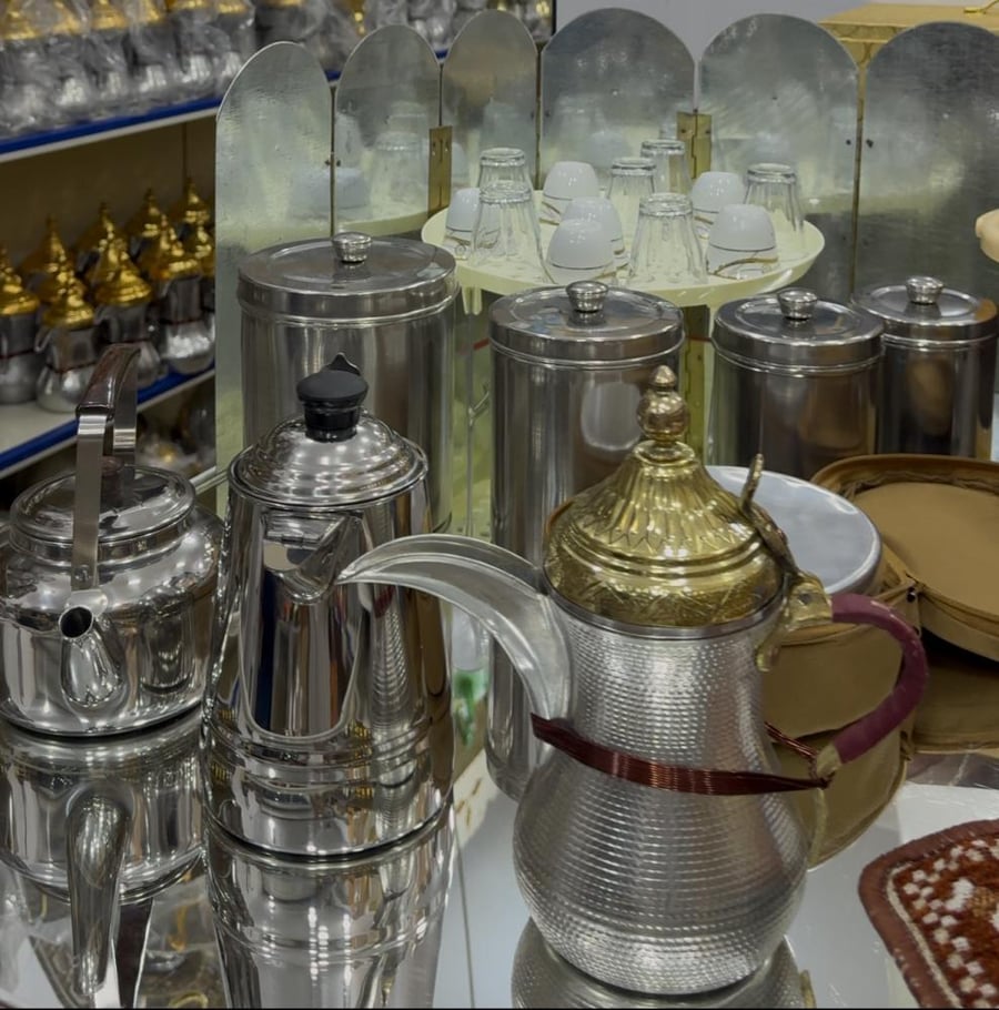 عزبة طبخ وشاهي وقهوة متكاملة 29 قطعة