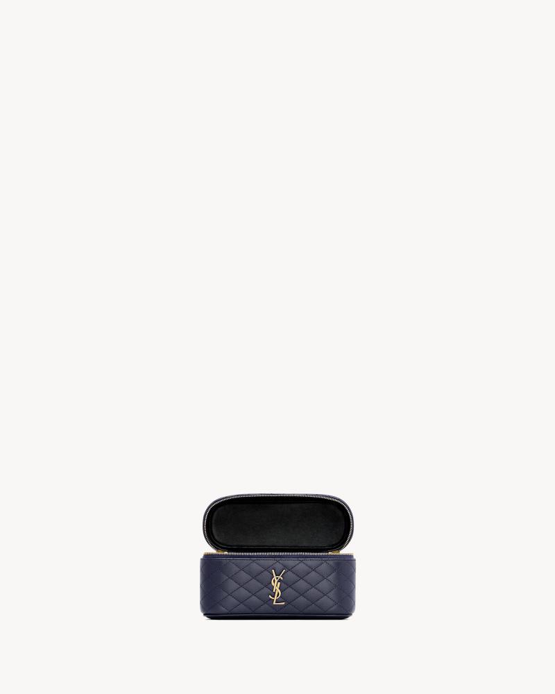Saint Laurent | GABY lambskin vanity bag | ABYSS BLUE
