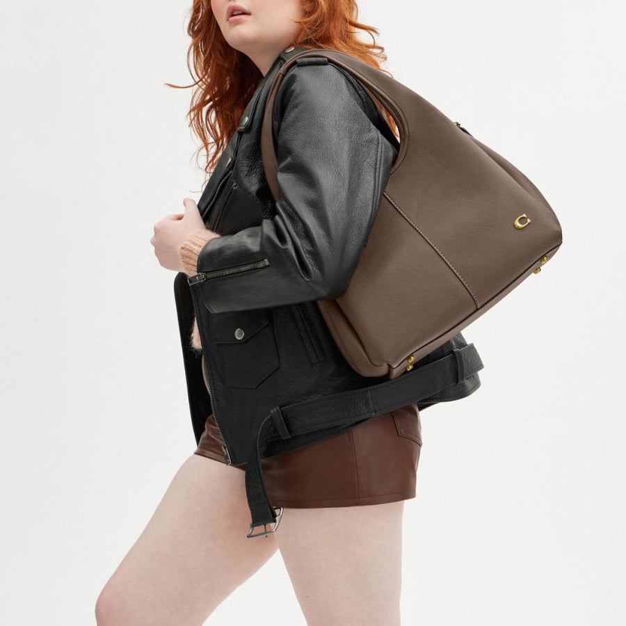 Coach | Lana Shoulder Bag  |  Color:  B4/Dark Stone