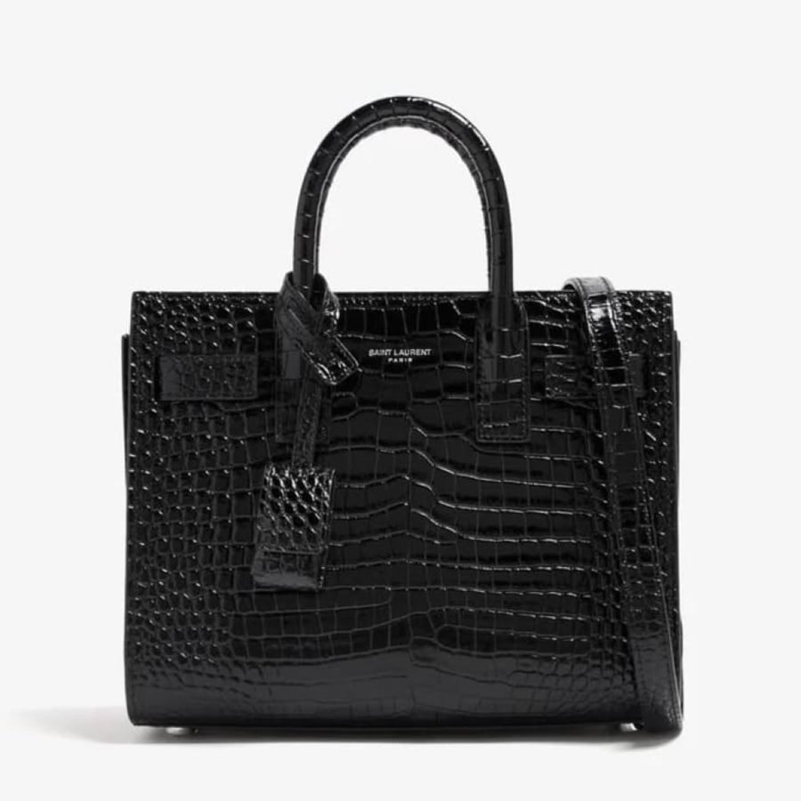 Saint Laurent | LE 5 A 7 baby soft in grained leather | BLACK