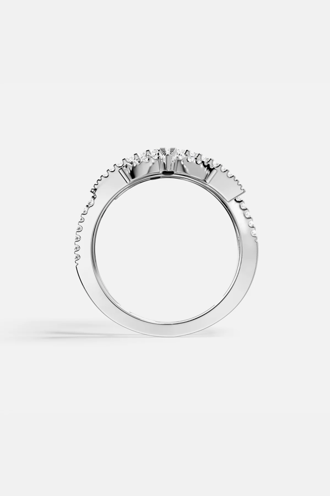 APM Monaco | meteorites| Sterling Silver | خاتم نيزكي مزدوج