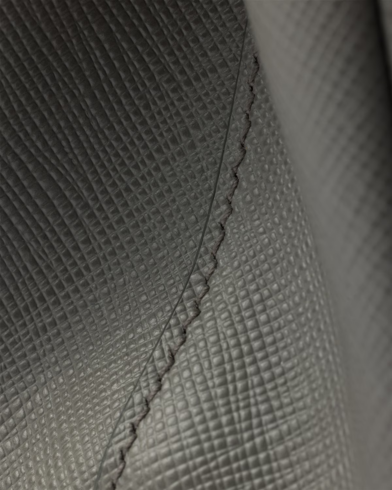 Prada | Prada Galleria mini Saffiano leather bag | Color: Slate Gray