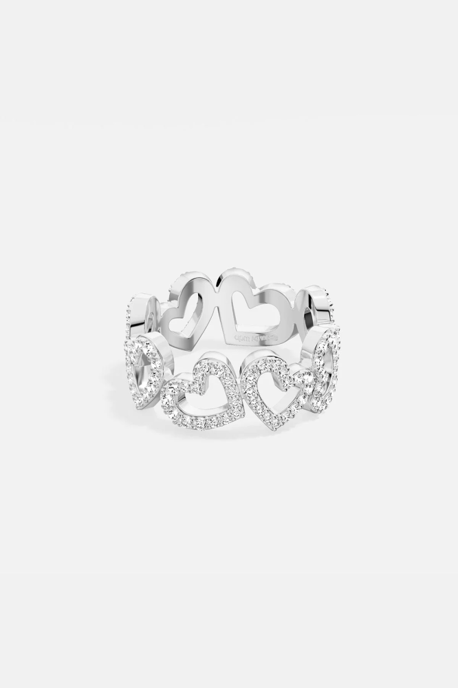 APM Monaco |  hiver   | Sterling Silver | خاتم على شكل قلب