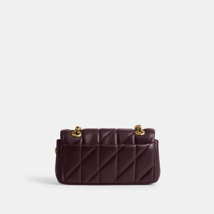 Coach | Tabby Shoulder Bag 20 With Pillow Quilting | Color: B4/Black Currant