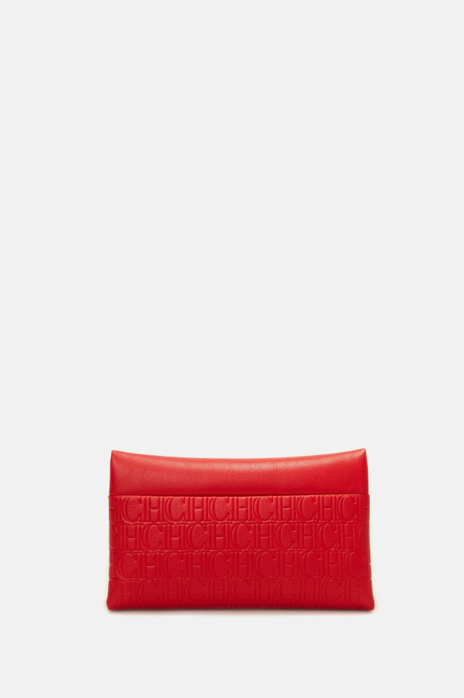 Carolina Herrera | Inro | Medium Clutch  |  Colour RED