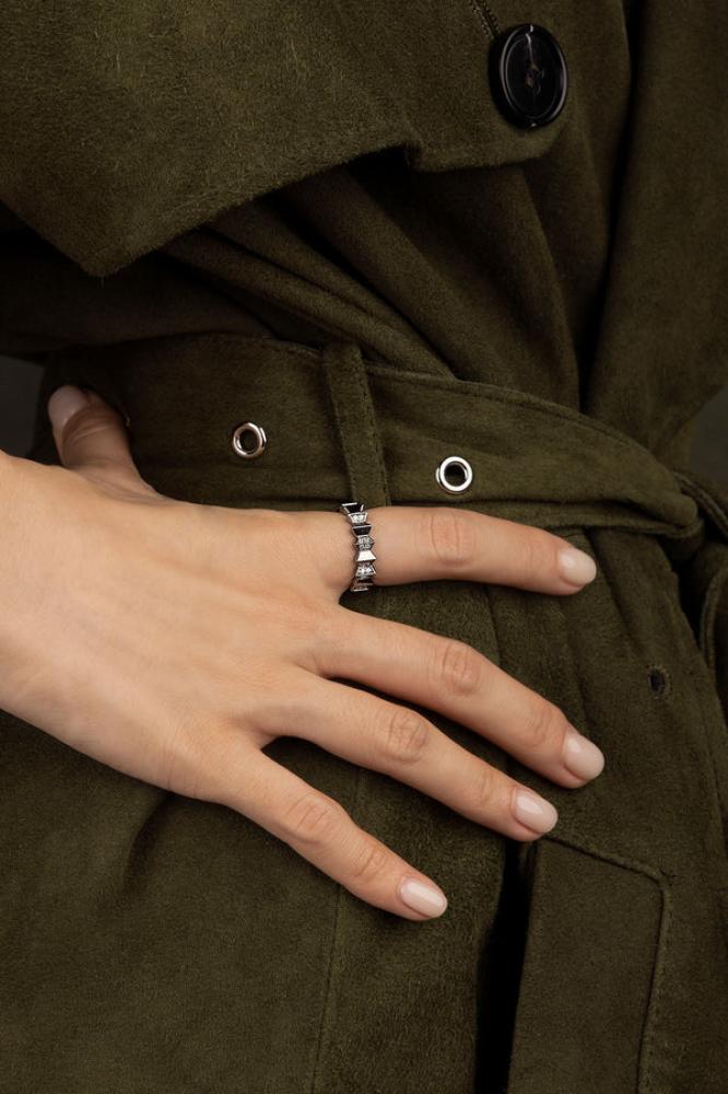 APM Monaco |   yacht club | Sterling silver | خاتم Up and Down