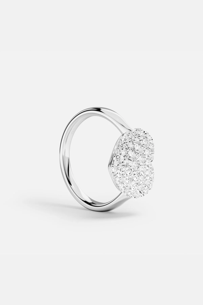 APM Monaco |  hiver   | Sterling Silver | خاتم على شكل قلب