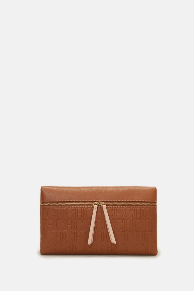 Carolina Herrera | Inro | Medium Clutch | Colour COGNAC