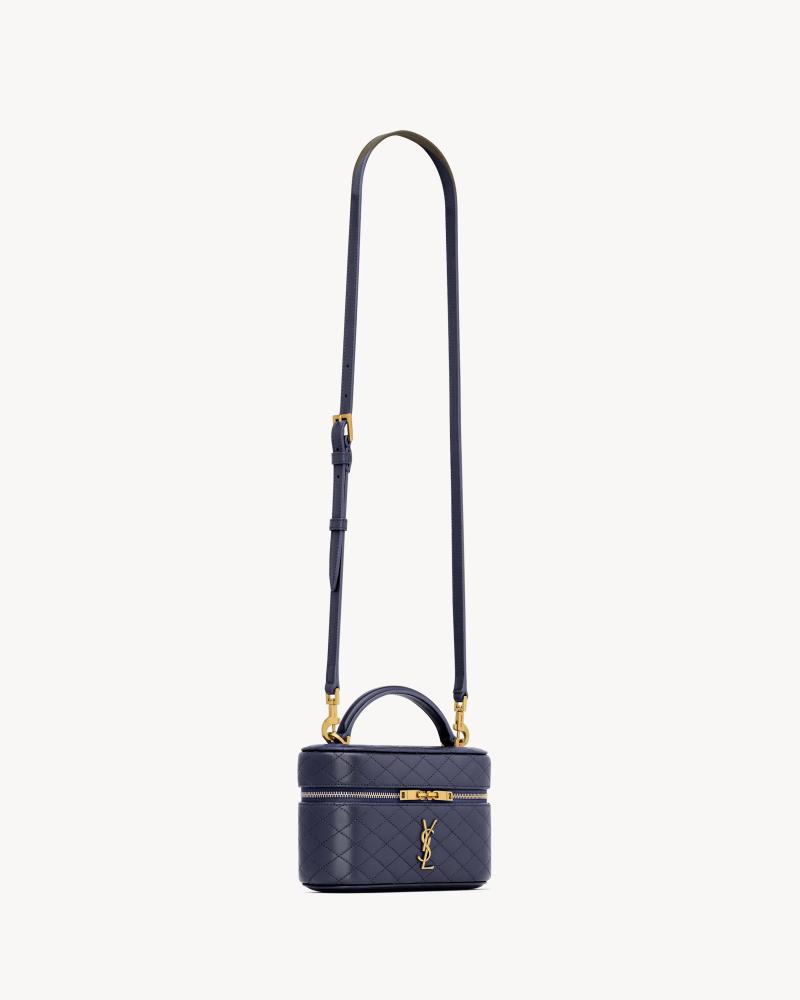 Saint Laurent | GABY lambskin vanity bag | ABYSS BLUE