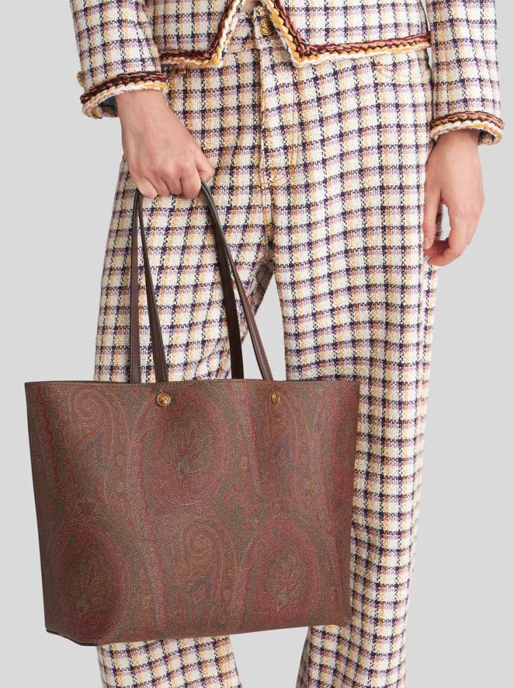 Etro |  LARGE ETRO ESSENTIAL ARNICA BAG WITH CLUTCH