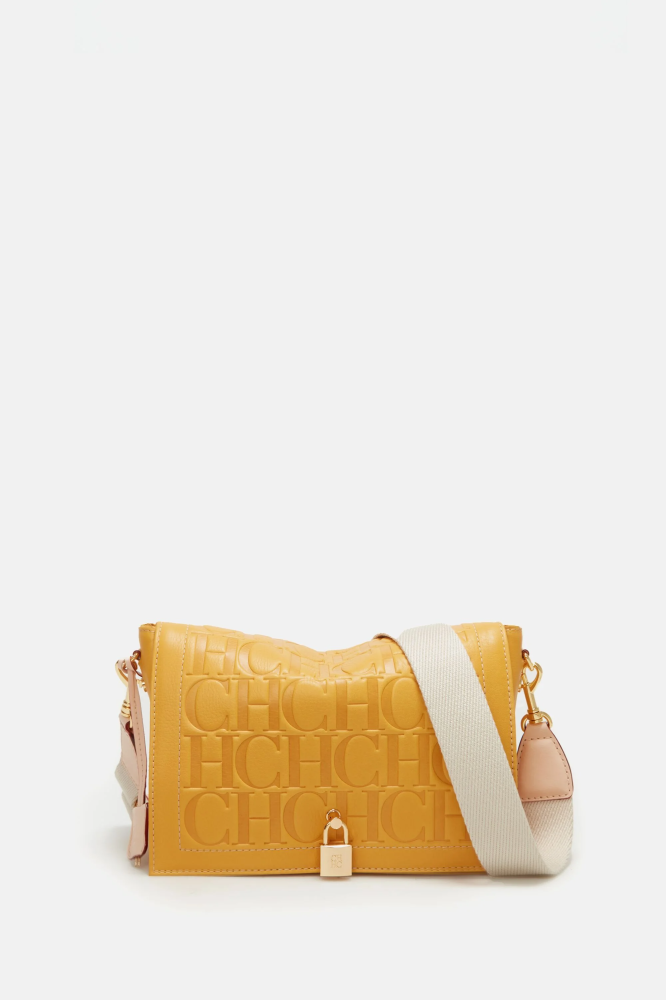 Carolina Herrera | Andy Locked Crossbody | Medium Shoulder Bag | Colour MIMOSA