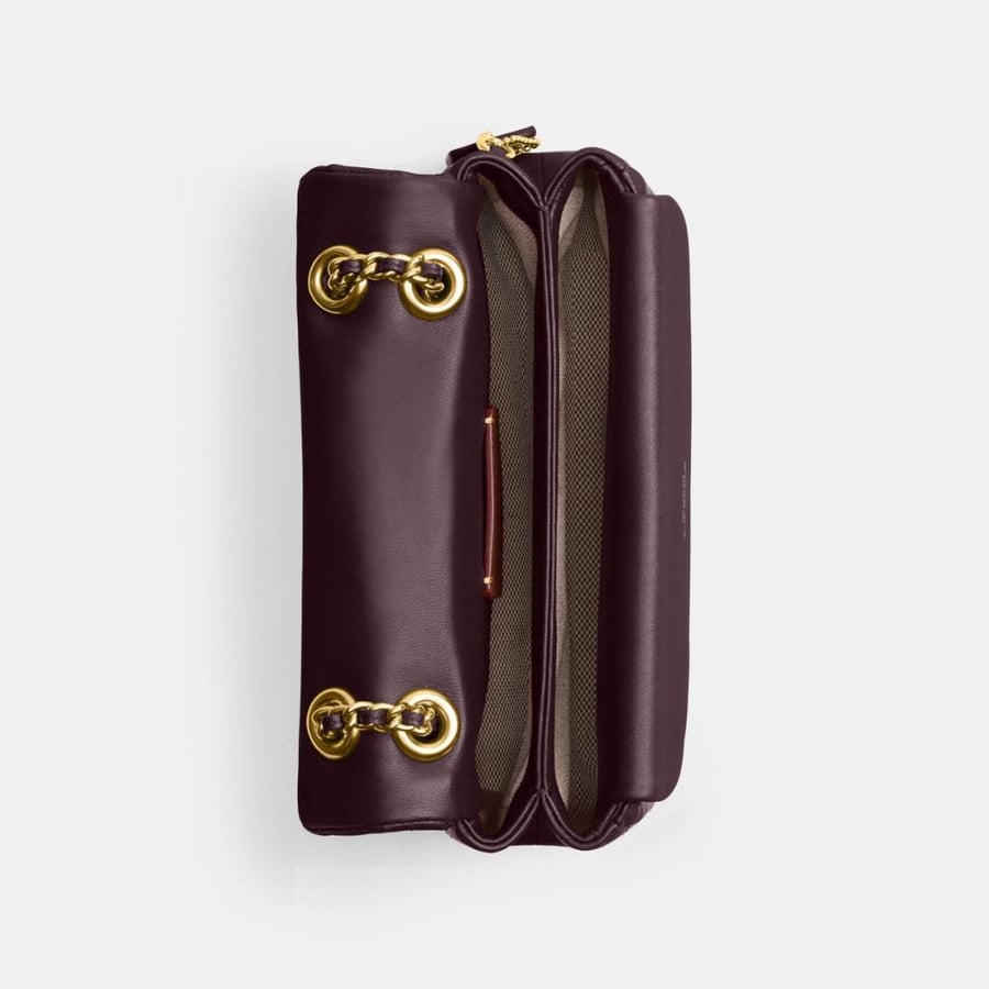 Coach | Tabby Shoulder Bag 20 With Pillow Quilting | Color: B4/Black Currant