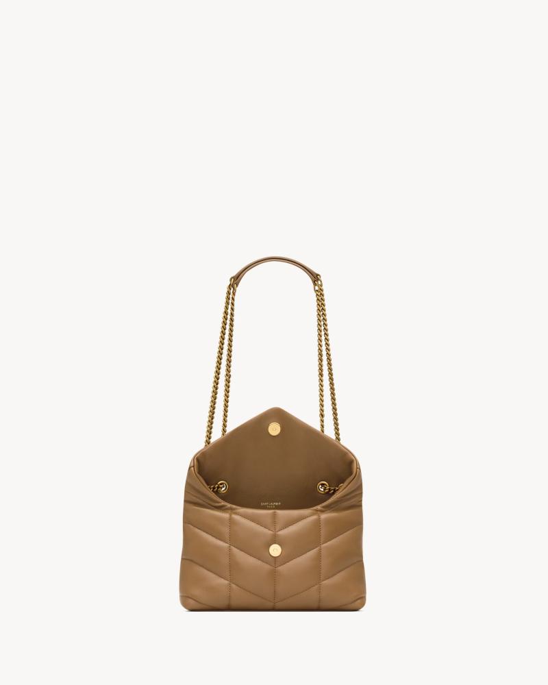Saint Laurent | Lambskin Puffer Toy | DARK CORK