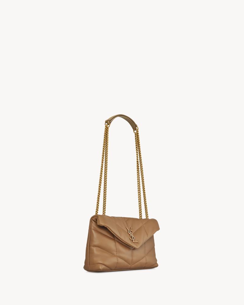 Saint Laurent | Lambskin Puffer Toy | DARK CORK