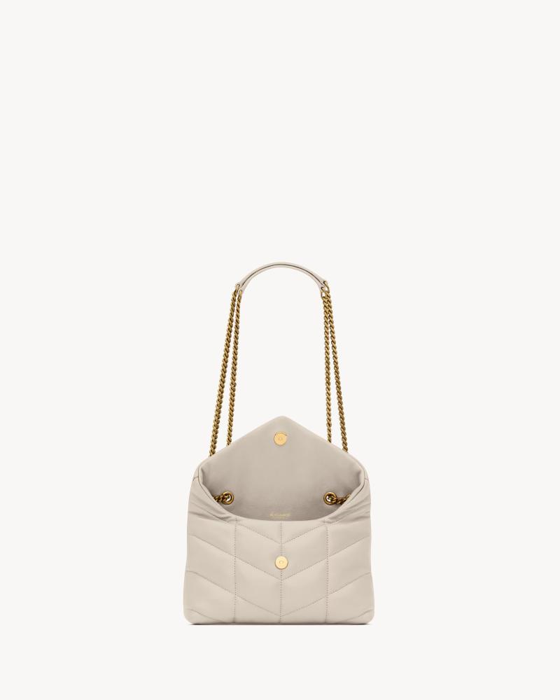 Saint Laurent | Lambskin Puffer Toy | VINTAGE WHITE