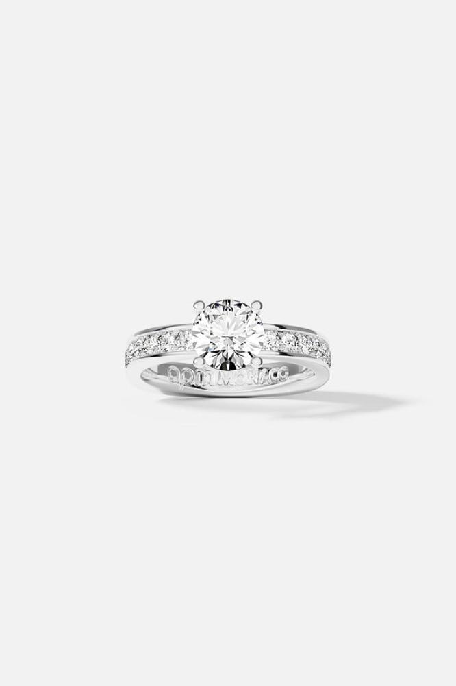 APM Monaco | festival | Sterling Silver | خاتم مرصع بالزركونيا الدائرية