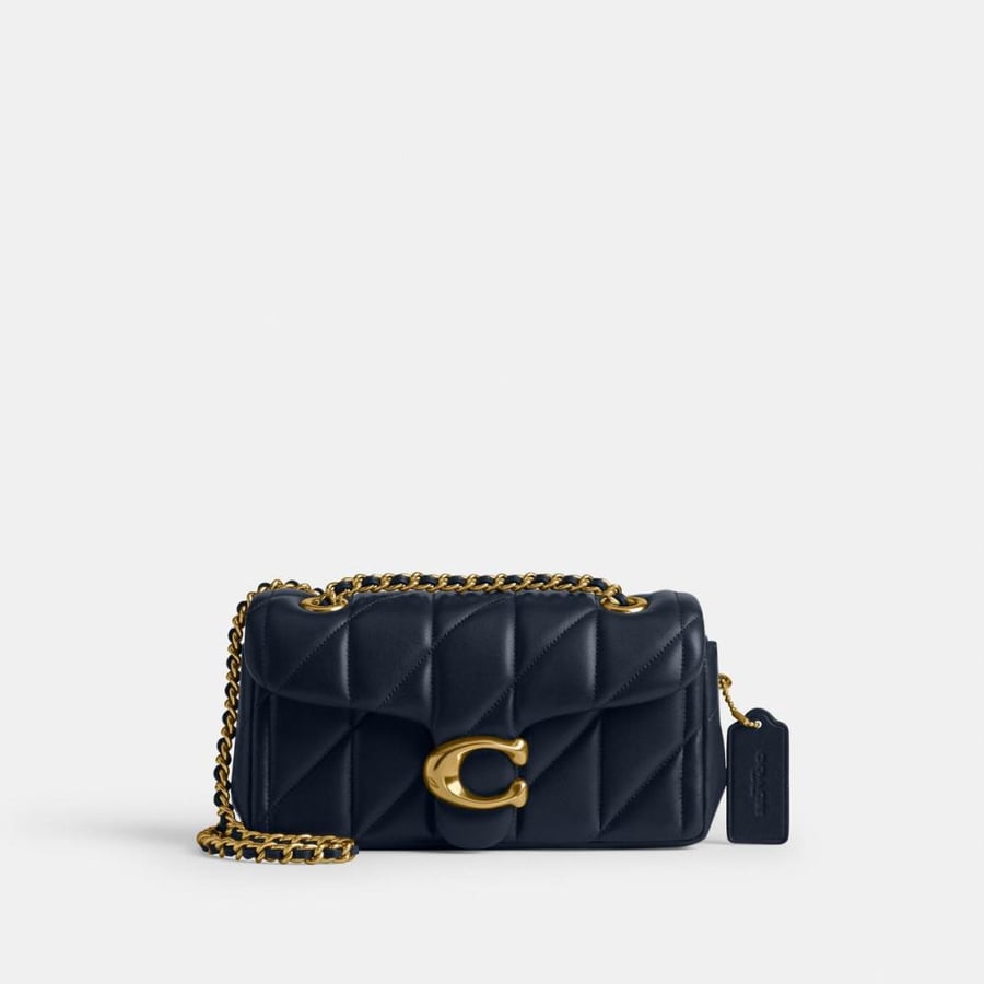 Coach | Tabby Shoulder Bag 20 With Pillow Quilting  |  Color:  B4/Dark Navy