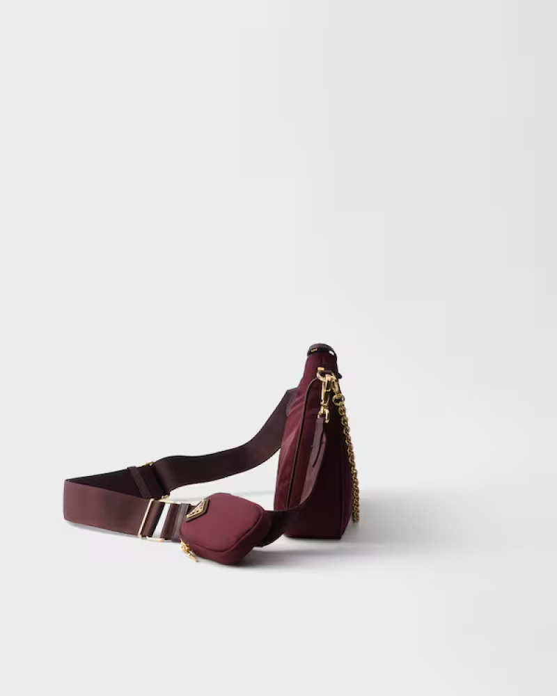 Prada | Prada Re-Edition 2005 Re-Nylon bag  |  Color:  Burgundy