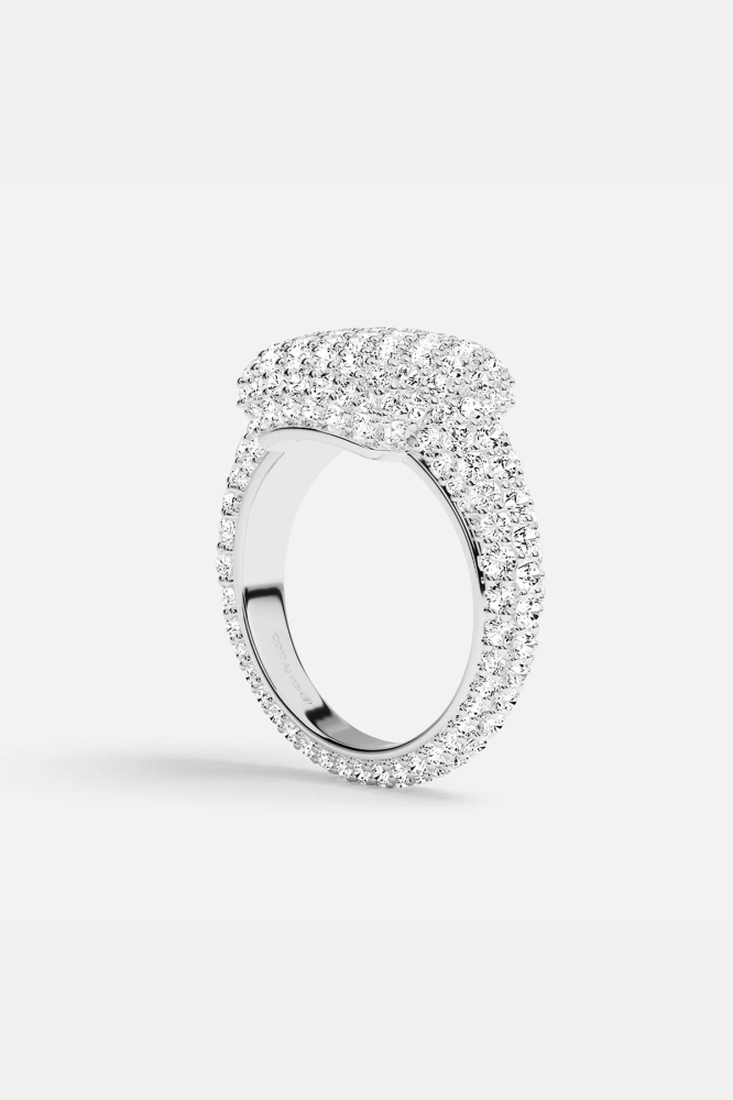 APM Monaco |  hiver   | Sterling Silver | خاتم Flocons de Neige